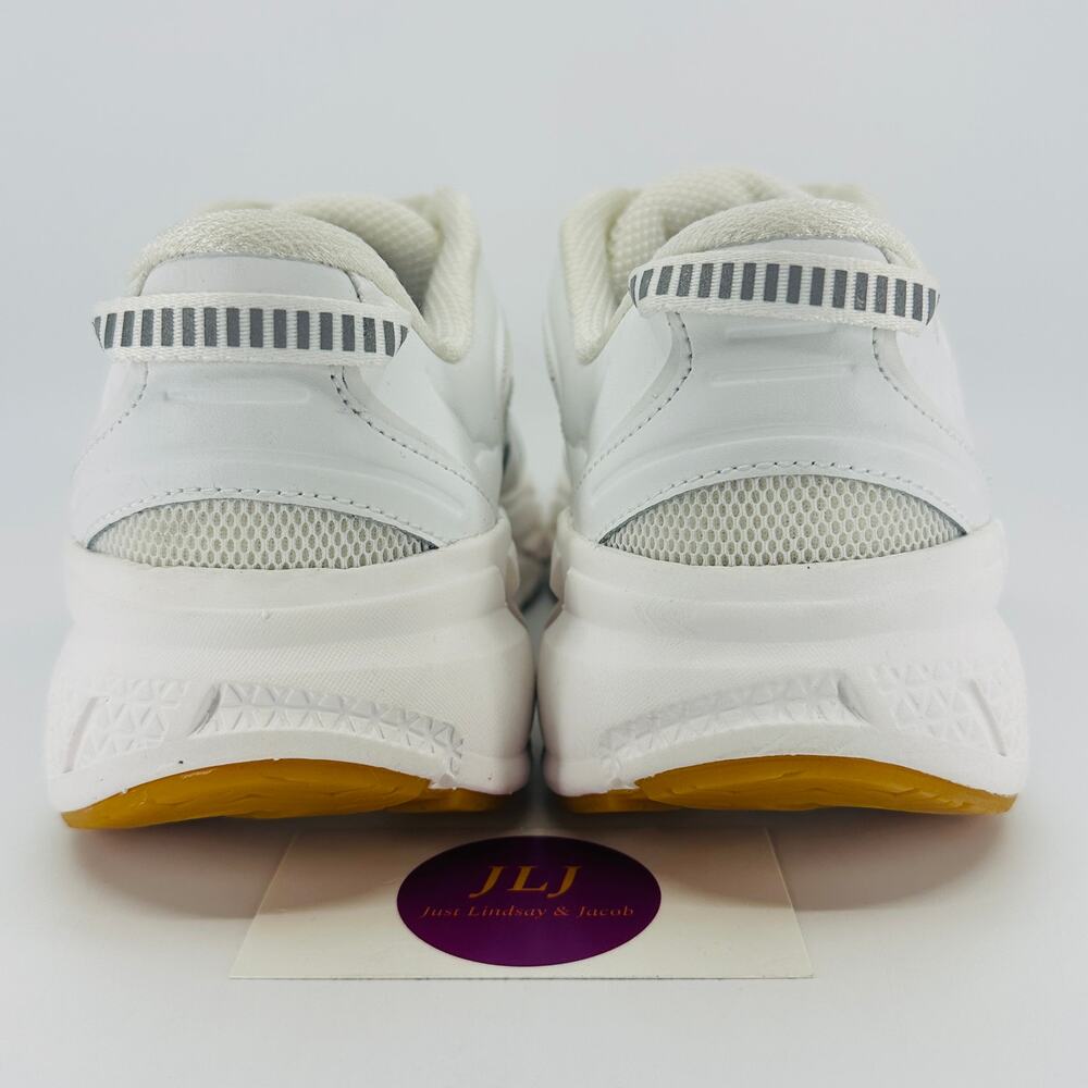 Hoka One One Men's Clifton L Athletics Leather Sneakers White WWC Size 10 / 11 W - Picture 6 of 11